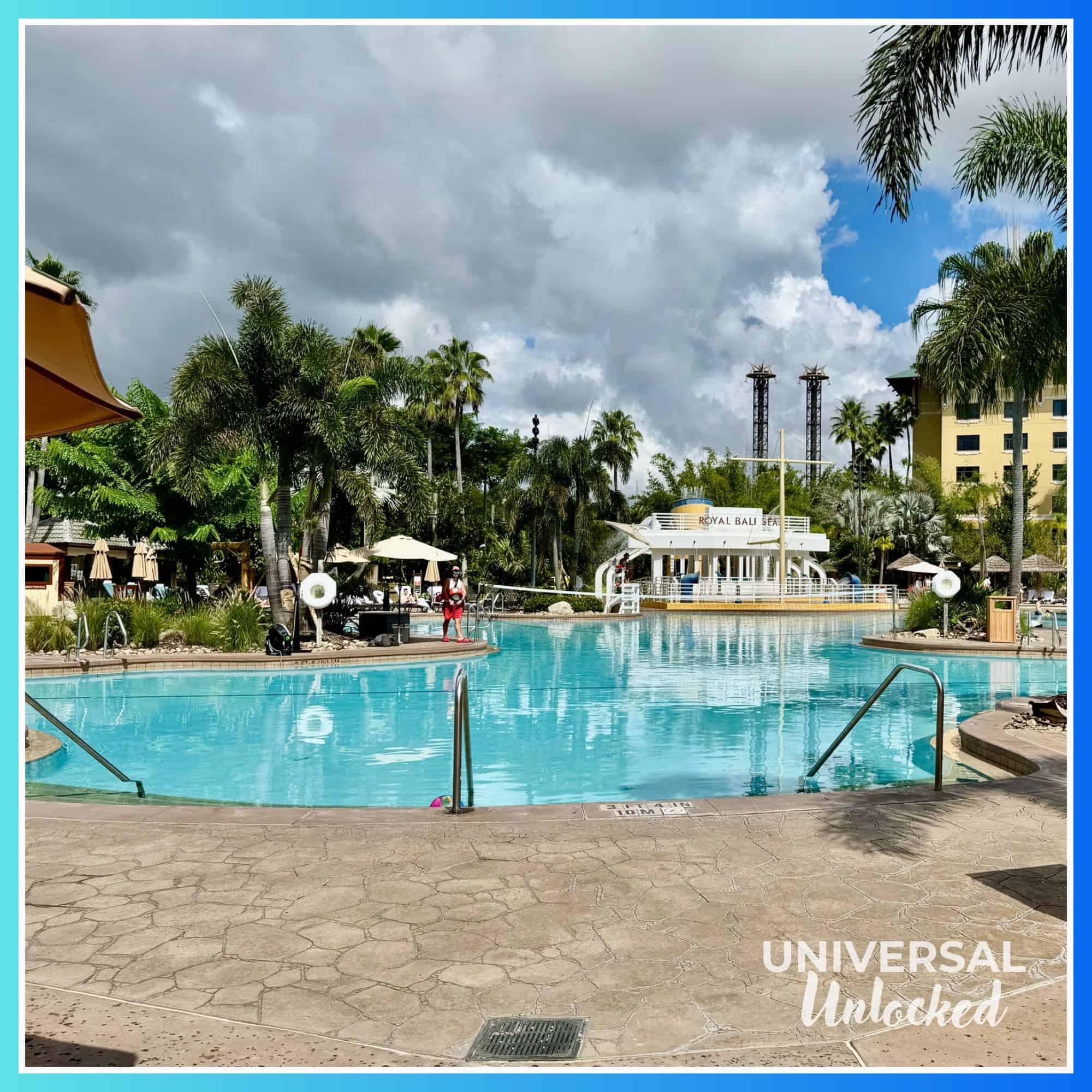 Lagoon pool at Royal Pacific Resort