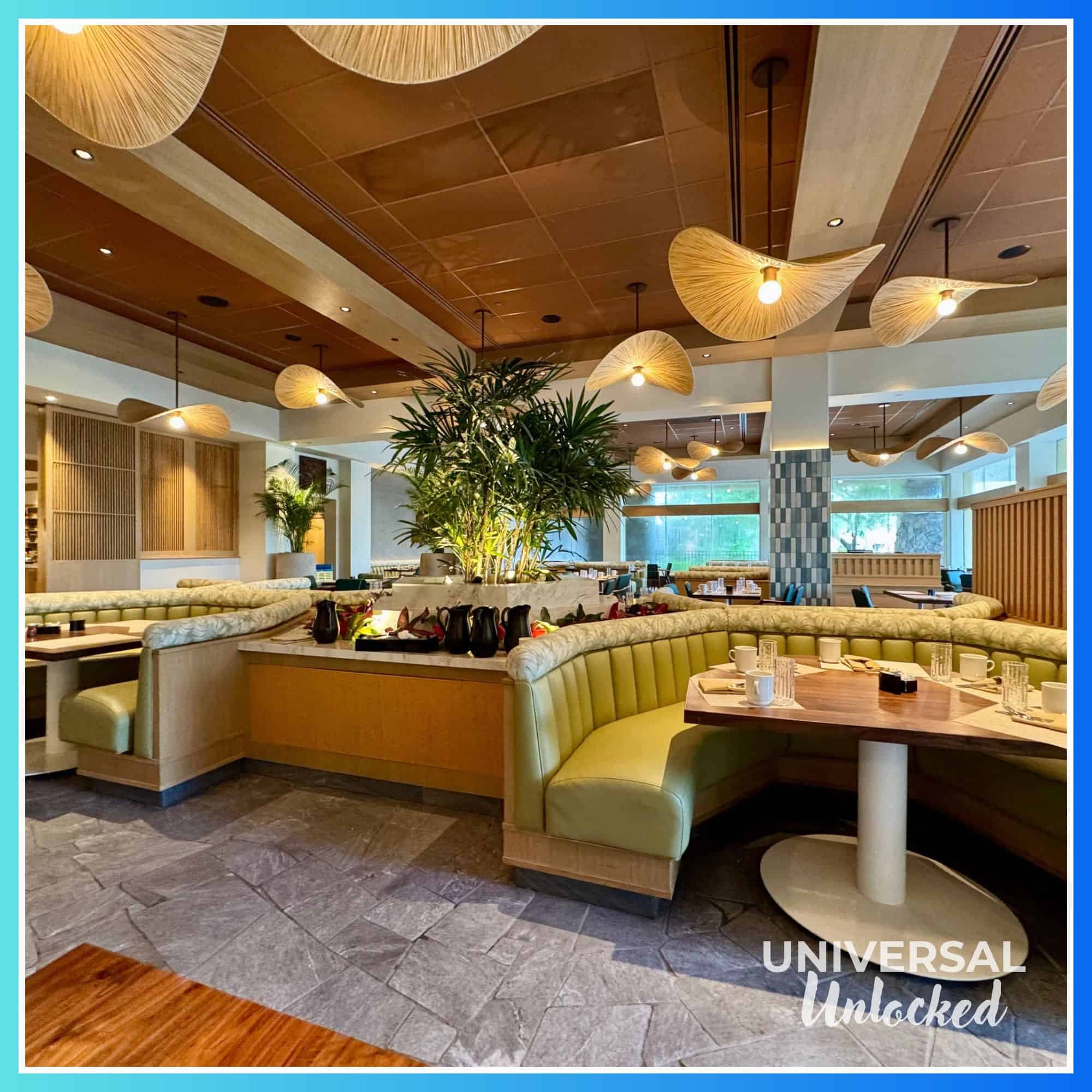 The Islands Dining Room at Royal Pacific Resort
