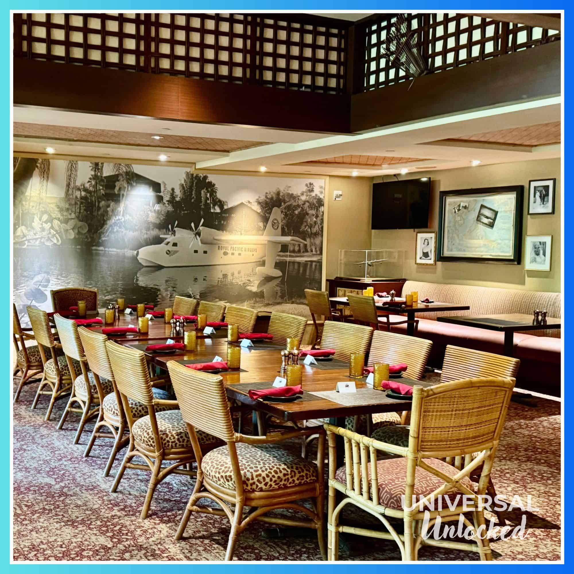 Dining room at Jake's American Bar